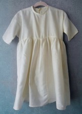1950s . Robe fillette en coton