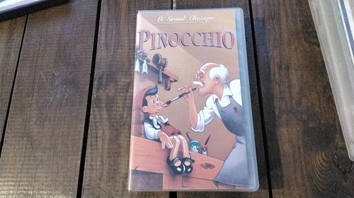 Vhs pinocchio grand - k7,