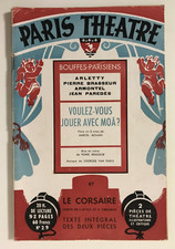►PARIS THEATRE  n°29 - 1949
