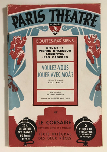 Paris theatre 1949 - theatre, n°29