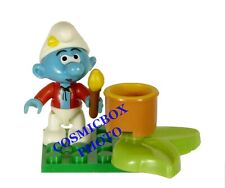 MEGA BLOKS - les SCHTROUMPFS PEINTRE figurine artiste Smurfs figure Pitufo puffi