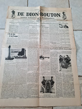 Journal Le Dion-Bouton n°363 du 9 mars 1911.