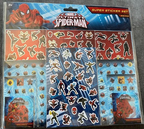 Marvel spiderman 500 stickers - spiderman,