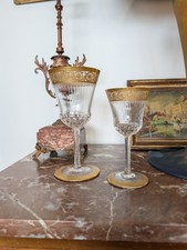 VERRE thistle SAINT LOUIS 18