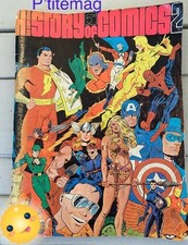 Ancien Livre 1972 The Steranko History of Comics ,Marvel.