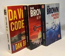 Forteresse digitale + Le symbole perdu + Da Vinci Code --- 3 livres | Bon état
