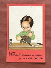 Lot de deux cartes postale anciennes illustrées par Béatrice Mallet