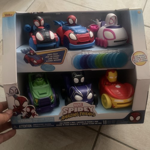 Pack voitures spidey amazing - pack, 6