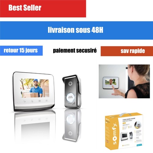 Visiophone somfy v350 - v350, pouces