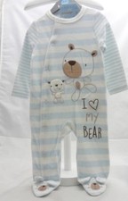 grenouillère ours velours