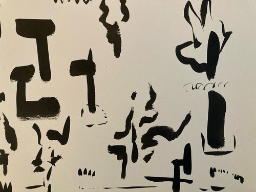 Peinture abstrait papier art - abstrait,