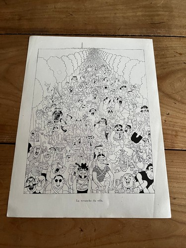 Gravure albert dubout n29 - dubout, la