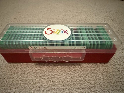 Sizzix sizzlits alphabet set - sizzlits,