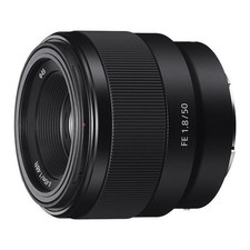 Sony SEL50F18F Obiettivo Full Frame con Focale Fissa E 50mm F1.8 Nero