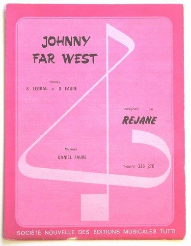 Partition vintage sheet music