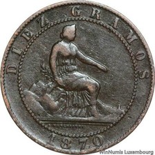 D3957 Spain 10 Centimos