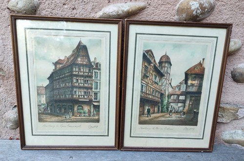 Anciennes lithographies - 2,