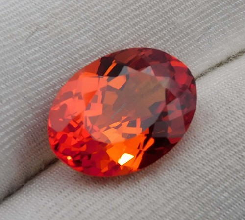 Saphir orange naturel ct - naturel,