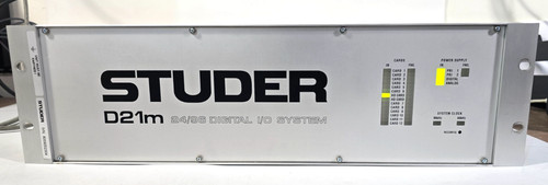 Studer d21m digital - 24/96, i/o