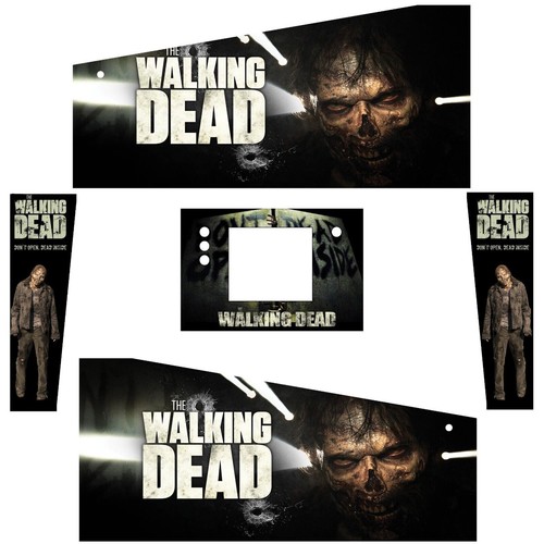 Stickers walking dead - dead, pour
