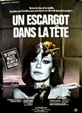 Renaud Verley UN ESCARGOT DANS LA TETE 1979 FRENCH POSTER 47x63