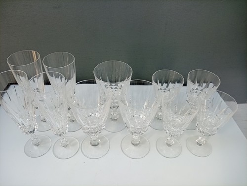 Lot verres en - lot, cristal