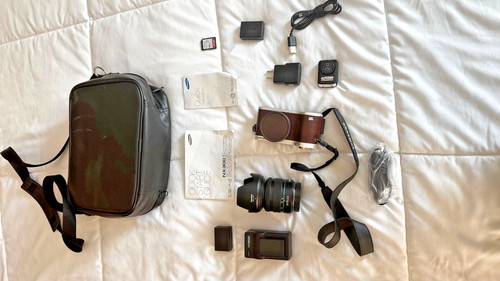 Samsung nx300m 3mp 55mm - 20.3mp, 18-55mm