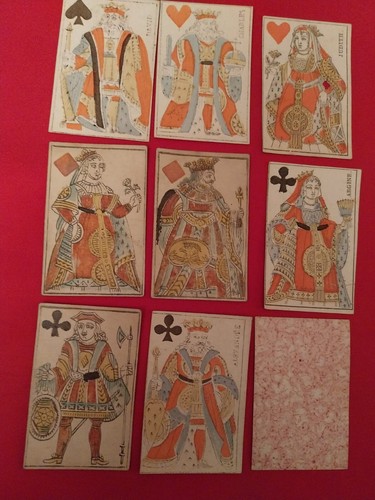Cartes jouer ancien - cartes,
