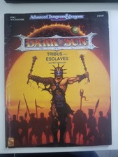 Tribus-Esclaves - Darksun - Advanced Dungeons & Dragons 2ème édition