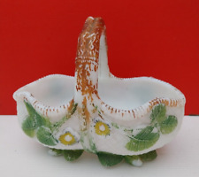 Vide poche panier en Opaline