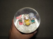 Diddlina Maus boule à neige DIDDL SNOW BALL CHRISTMAS GLITTER SNOW GLOBE a