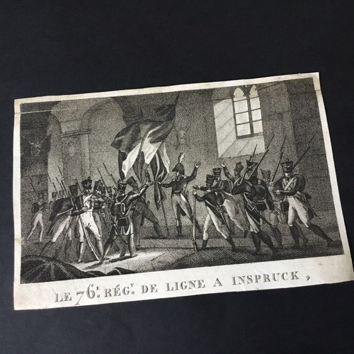 Gravure bataille napoléon - gravure,