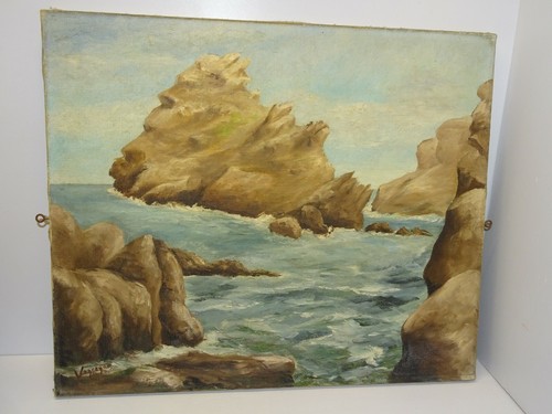 Hst tableau huile sur toile - *hst,
