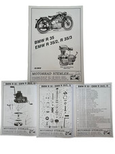 Catalogues De Pièces De Dessins Techniques BMW R35 EMW R35/2 35/3