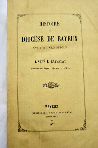Bayeux histoire diocèse - histoire, du