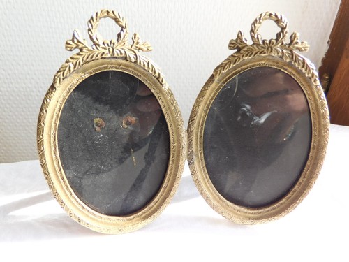 Cadre ancien double - ancien, porte