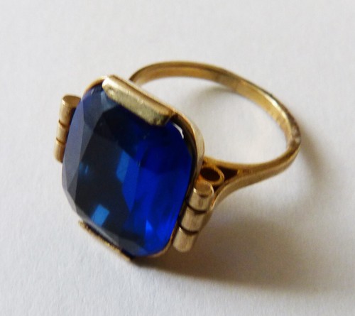 Bague vermeil argent massif