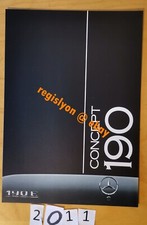 MERCEDES 190 ESSENCE ET DIESEL dont 190 E 2.5-16 Prospectus Fr 6 pages 1989?