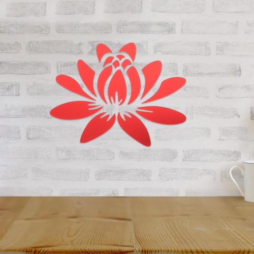 Autocollant mural fleurs - autocollant,