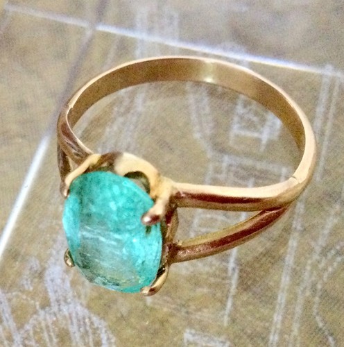 Ancienne bague jaune 18 - or,