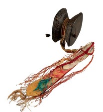 Ancien Damaru Tambourin