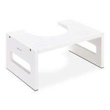 Tabouret physiologique - Marchepied de toilettes pour adulte enfant en bambou
