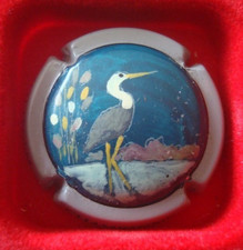 Capsules de champagne PAYER REMY N° 5 peinte à la main