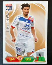 Milan Bisevac 114 Lyon Carte Panini Adrenalyn XL Foot France Ligue 1 2012 2013