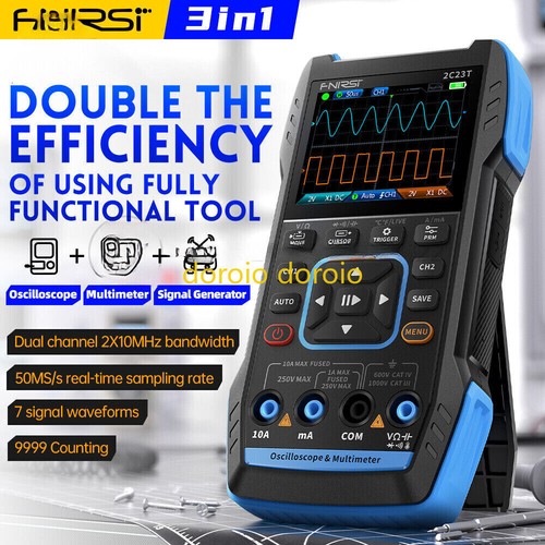 Fnirsi 2c23t handheld digital - handheld,
