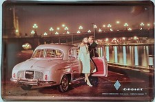 Plaque métal vintage RENAULT