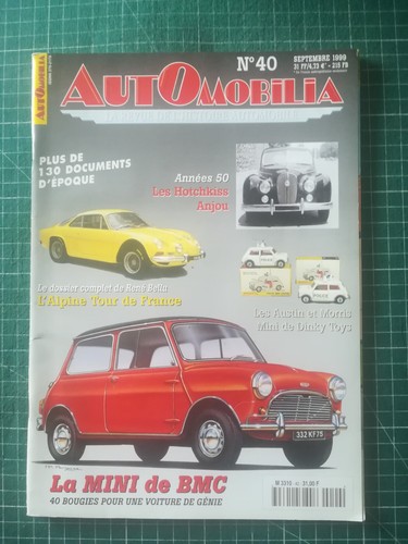 Ah010 revue automobilia 1999 - ah010,