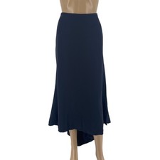 Jupe Évasée Femme Bleu