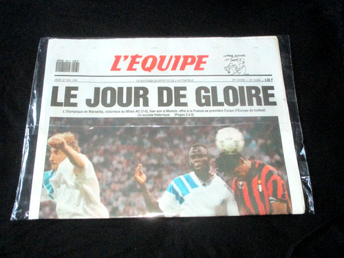 Marseille milan finale - milan, 1993