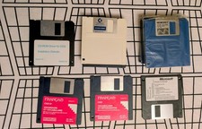 Lot de 19 disquettes 3.5